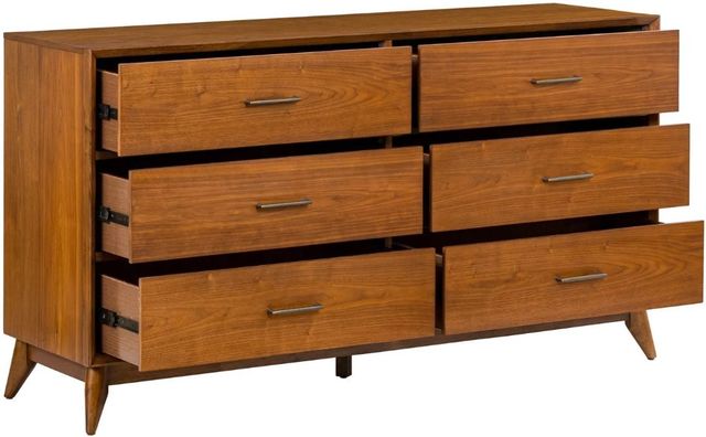 Liberty Furniture Century Modern Satin Walnut Dresser-4