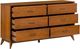 Liberty Furniture Century Modern Satin Walnut Dresser-3