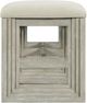 Riverside Furniture Cascade Dovetail Upholstered Dining Bench-3