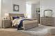 Signature Design by Ashley® Lettner 4-Piece Light Gray King Sleigh Storage Bed Set-5