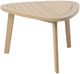 New Classic® Home Furnishings Radius Beige Acacia Outdoor Patio End Table-0