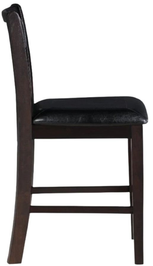 New Classic® Home Furnishings Gia Ebony Counter Height Dining Chair-3