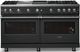 Viking® 5 Series 60" Antique Bronze Pro Style Gas (NG) Range with Polished Chrome Trim-4