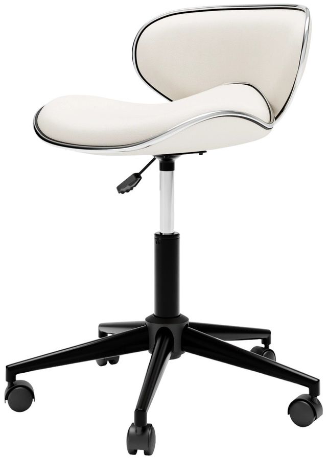 Signature Design by Ashley® Beauenali White Office Chair-2