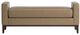 Bassett® Furniture Balfour Brown Leather Bench-0