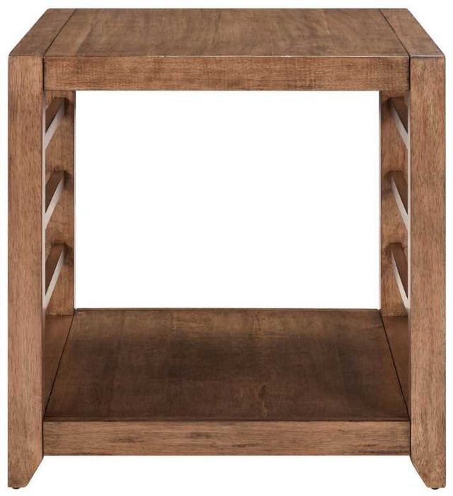 Liberty Furniture Shaker Lakes Harvest Brown End Table-2