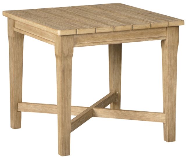 Signature Design by Ashley® Carter Hall Beige Wooden Outdoor End Table-0