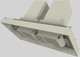 Vent-A-Hood® 60" Biscuit Contemporary Island Range Hood-5