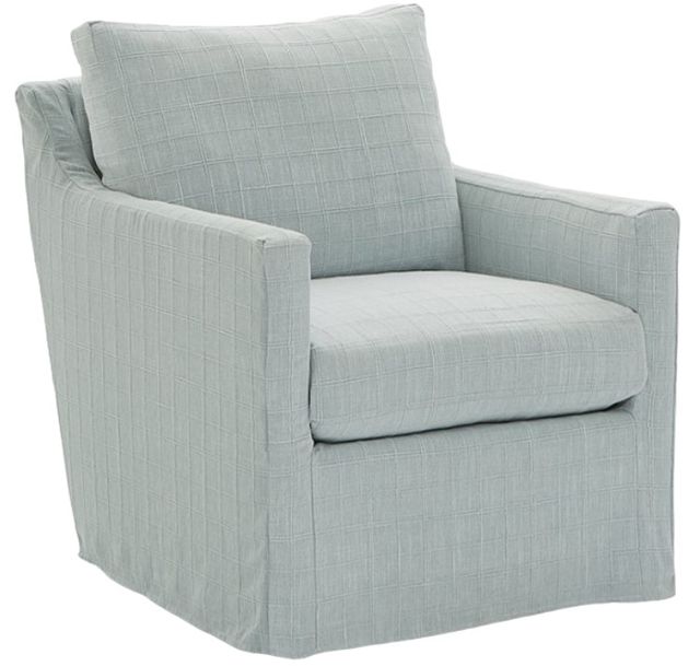 Four Seasons Customizable Miles Extra Large Slipcovered Swivel Glider -0