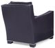 Century® Leather Nate Rustic Black Chair-1