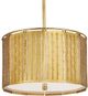 Currey & Company St. Albans Contemporary Gold Leaf Pendant Lighting-0