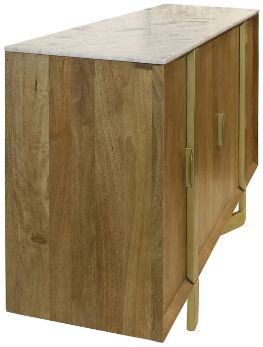 Stylecraft Barcelona Light Tabacco Floating Sideboard-2