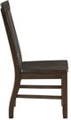 ACME Furniture Maisha 2-Piece Rustic Walnut Side Chair Set-3