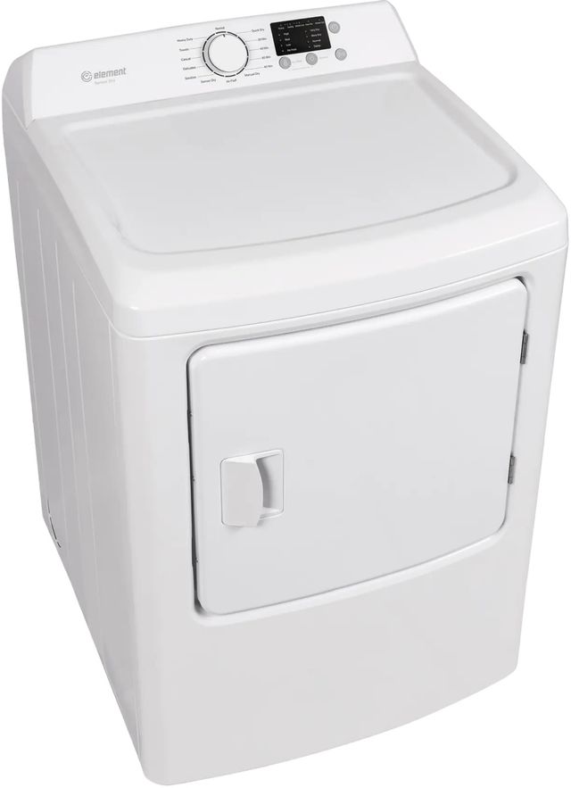 Element® 6.7 Cu. Ft. White Front Load Gas Dryer -2