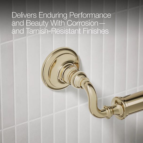 KOHLER® Artifacts® Vibrant French Gold 42" Grab Bar-4