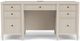 Riverside Furniture Maren White Sand Executive Desk-1