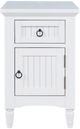 Jofran Inc. Westport White Cabinet Power Chair Side Table-2