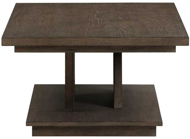 Liberty Furniture Aspen Sky Weathered Saddle Brown Cocktail Table-3