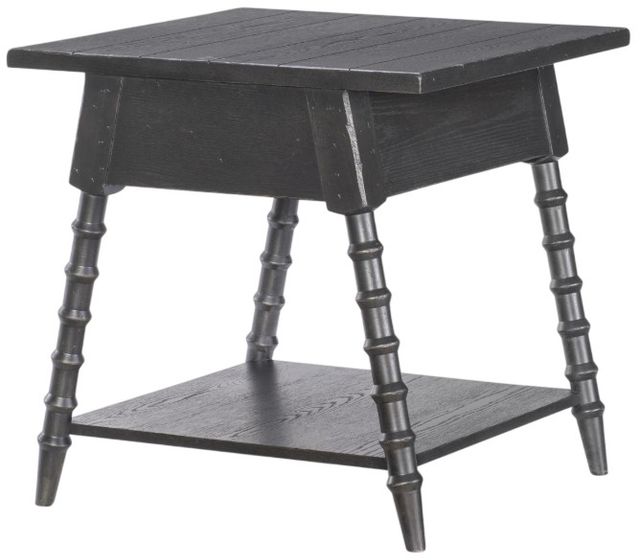 Legacy Classic Vintage Market Kettle Black 1-Drawer End Table-3