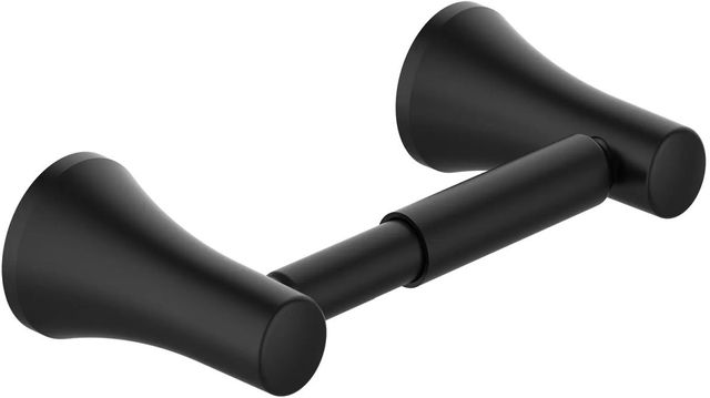 American Standard Transitional Matte Black Toilet Paper Holder-0