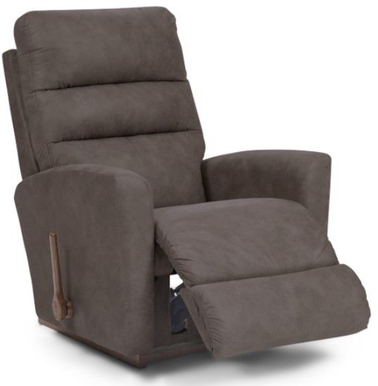 La-Z-Boy® Liam Mushroom Manual Rocking Recliner-1