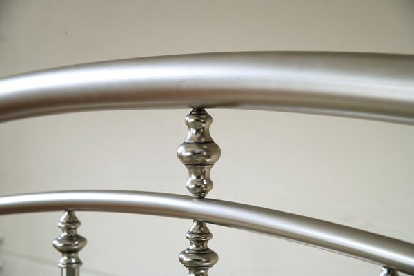 HH2 Home Claudia Nickel Full/Queen Metal Headboard-1