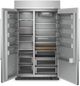 KitchenAid® 48 in. 30.0 Cu. Ft. Stainless Steel with PrintShield™ Finish Counter Depth Side-by-Side Refrigerator-1
