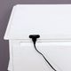 Furniture of America® Belva White Nightstand-3