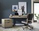 aspenhome® Harper Point Bleached Khaki 60" Writing Desk-1