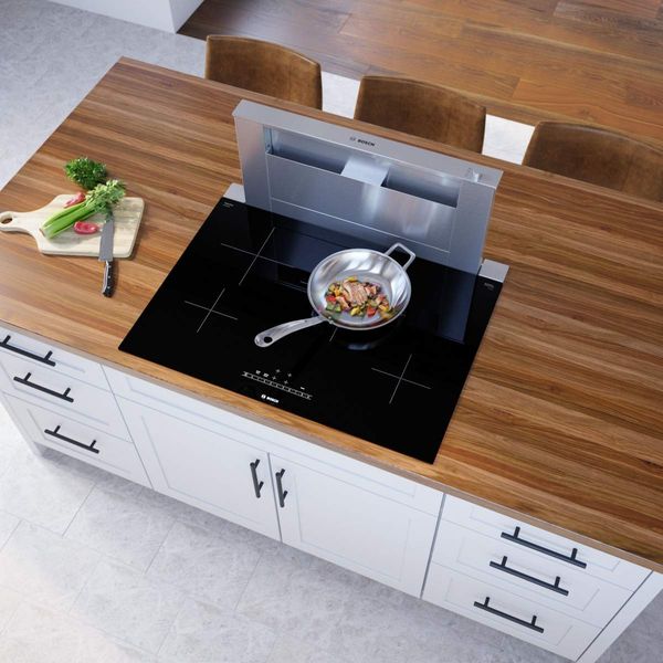 Bosch 500 Series 30" Black Induction Cooktop