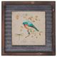 A & B Home 3-Piece Blue/Red/Yellow Bird Wall Art Set-1