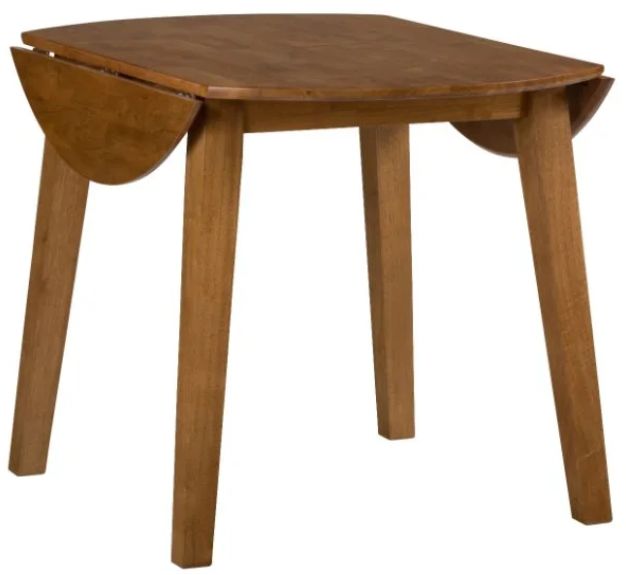 Jofran Inc. Simplicity 3-Piece Honey Dining Table Set -1