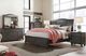 aspenhome® Oxford Peppercorn 2-Drawer Nightstand-1