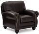 Best® Home Furnishings Customizable Noble Leather Espresso Stationary Chair-0
