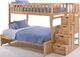 Lit superposé - avec rangement double Peppermint Night & Day Furniture®-0