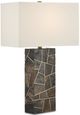 Currey & Company Carina Natural/Brass Table Lamp-0