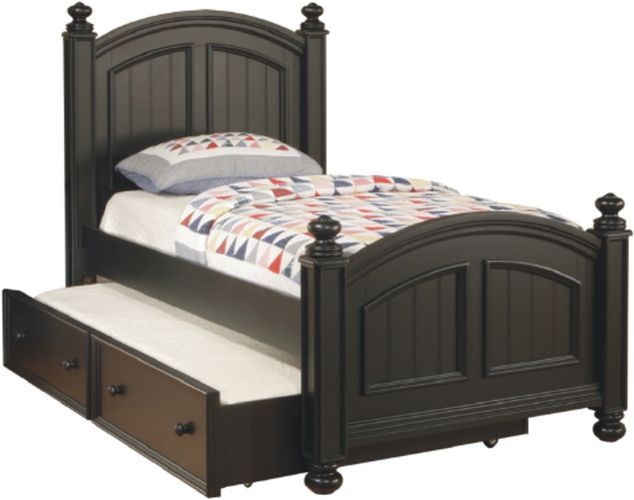 Winners Only® Cape Cod Ebony Twin Panel Bed-2