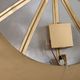 A & B Home Gold Wall Mirror with LED Light-5