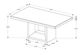 Global Furniture USA D02 7-Piece Beige/Natural Dining Set-2