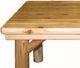 Best Craft Furniture W13 White Cedar Dining Table-1