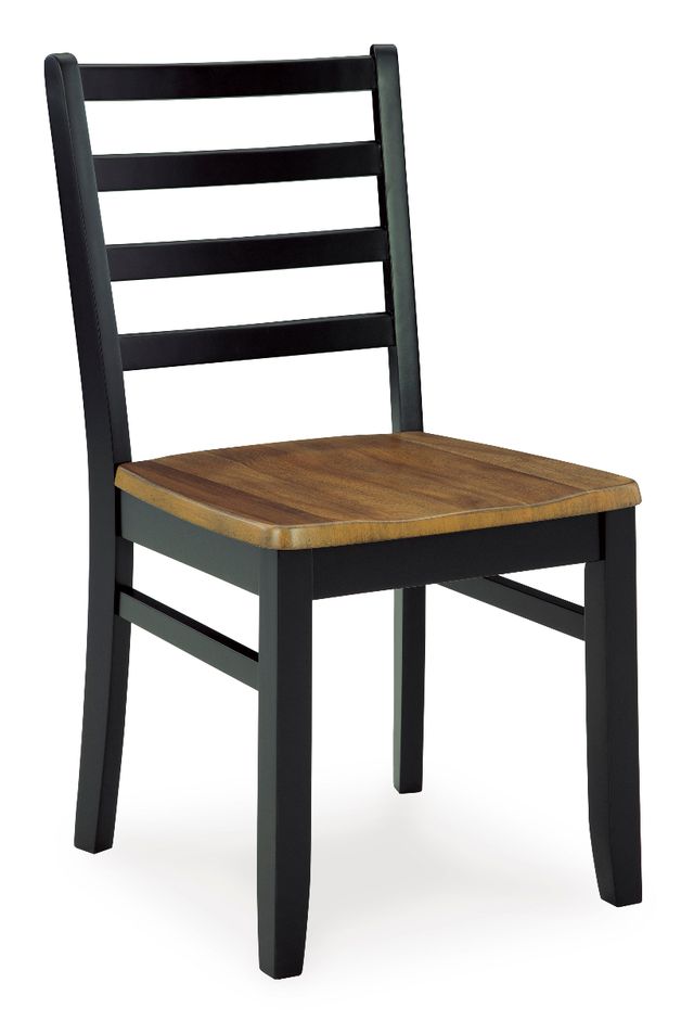 Signature Design by Ashley® Blondon 7-Piece Black/Brown Dining Set-1