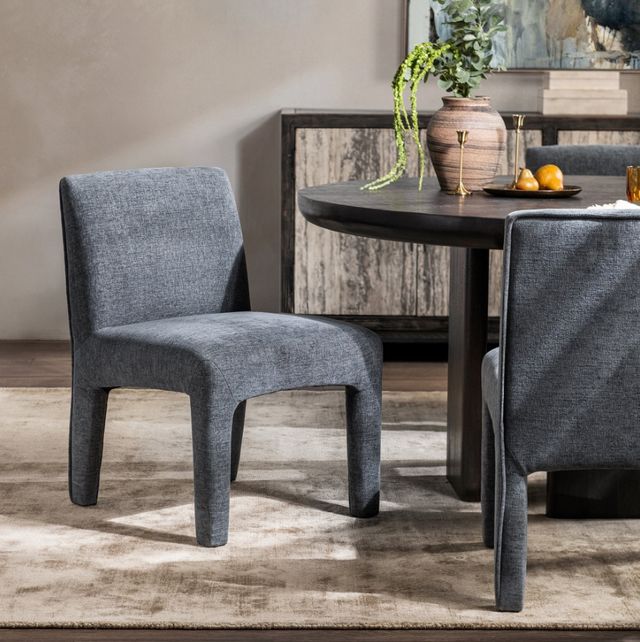 Classic Home Branzon Blue Haze Dining Chair-1