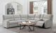 Emerald Home Medford 3-Piece Driftwood Tan Power Reclining Sectional-1