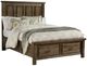 Artisan & Post by Vaughan-Bassett Maple Road Maple Syrup King Mansion Storage Panel Bed-0