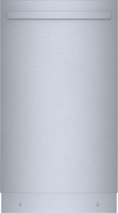 Bosch® 800 Series 18" Stainless Steel Top Control Built In Dishwasher