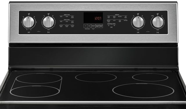 Maytag® 30" Fingerprint Resistant Stainless Steel Freestanding Electric Range-3