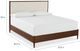 Bassett® Furniture Copenhagen Espresso Queen Upholstered Panel Bed-3