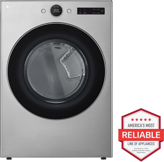 LG Graphite Steel Front Load Washer & Gas Dryer Laundry Pair-3