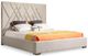 VIG Furniture Modrest Eldora Beige/Brushed Brass California King Panel Bed-0