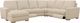 Hooker® Furniture Ready-Made Upholstery Optimus 5-Piece Matera Pearl Power Reclining Sectional-1